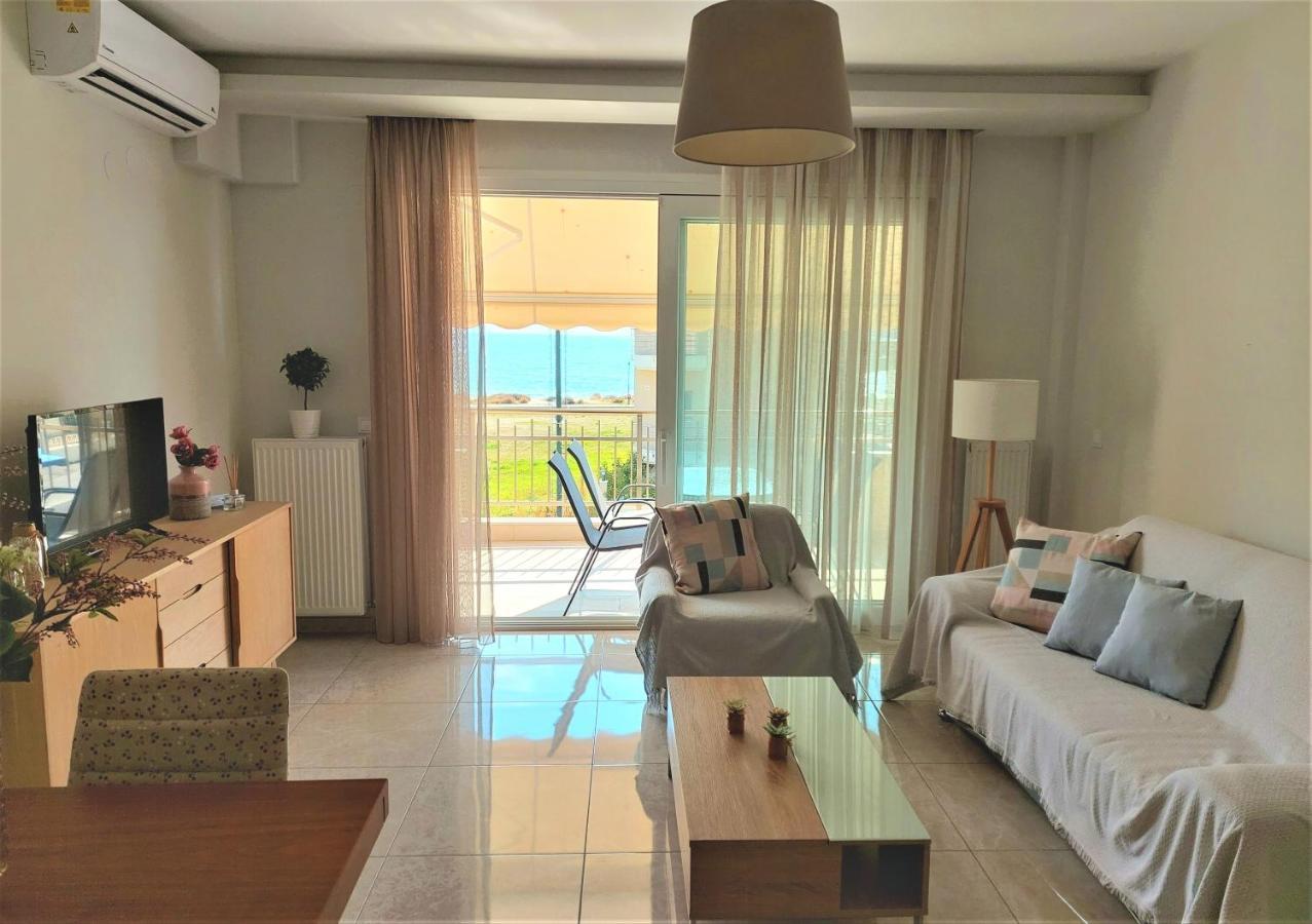 Myrsini'S Sea View Apartment Néa Péramos 외부 사진