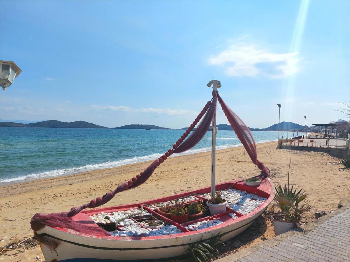Myrsini'S Sea View Apartment Néa Péramos 외부 사진