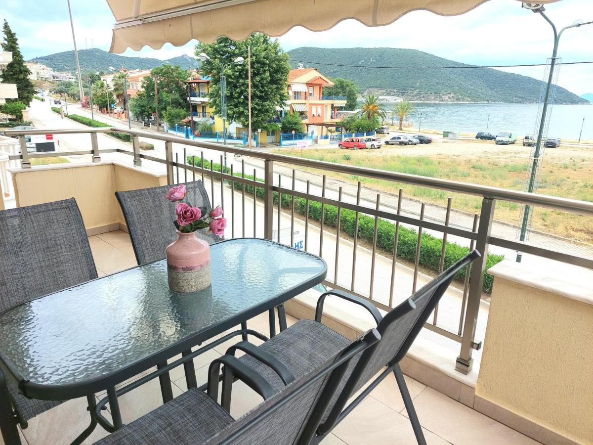 Myrsini'S Sea View Apartment Néa Péramos 외부 사진