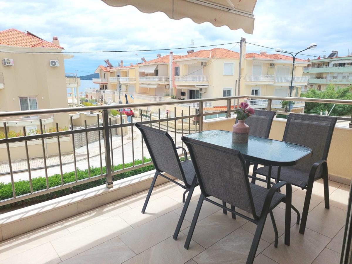 Myrsini'S Sea View Apartment Néa Péramos 외부 사진