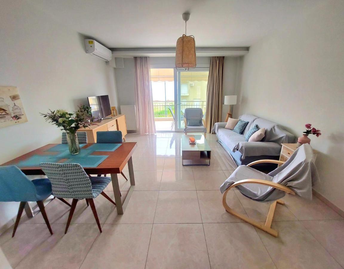 Myrsini'S Sea View Apartment Néa Péramos 외부 사진
