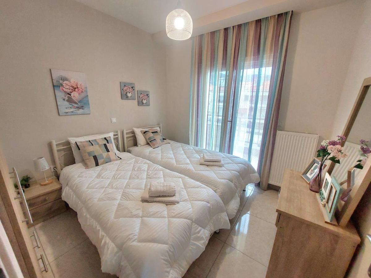 Myrsini'S Sea View Apartment Néa Péramos 외부 사진